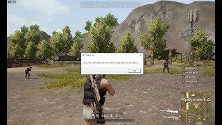 How to fix crash has been detected pubg lite