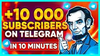 HOW TO INCREASE SUBSCRIBERS ON TELEGRAM CHANNEL IN 2025 | HOW TO GET 10.000 TELEGRAM SUBSCRIBERS