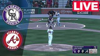 LIVE Atlanta Braves vs Colorado Rockies - June 15, 2025 | Envivo | MLB The Show 25
