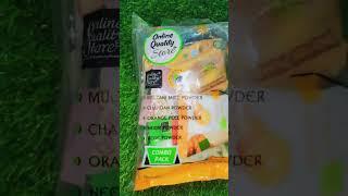 Unboxing of onlinequalitystore's products @OnlineQualityStoreherbal