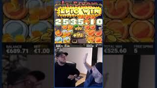 EPIC WIN on Le Bandit Slot!