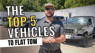 Top 5 Vehicles to Flat Tow Behind an RV