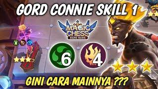 HYPER GORD CONNIE SKILL 1 !!! ENDING YG SANGAT INDAH Magic Chess Mobile Legends Bang Bang