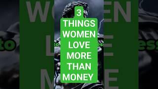 3 things women love more than money #stoicism #stoic #stoicwisdom #shorts