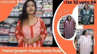 Sale Sale/Georgette Chikankari/Chikankari Georgette Collections/Booking on 9594596155