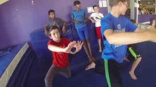 Beginning Parkour Class at Accel Gymnastics in Burlingame, CA