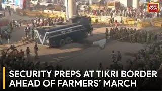 Preparations Underway for Upcoming Farmers' Protest March at Tikri Border | Farmer Protests