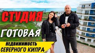 Finished studio apartment on Long Beach | real estate in northern cyprus