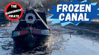 ICE breaking | Frozen in a Narrowboat | Pontcysyllte Aqueduct [Ep 89]