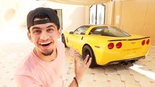 فاجؤني اخوياي بسياره احلامي ( الكورفيت ) | NEW CORVETTE !!