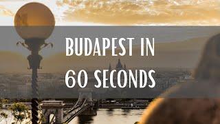 Budapest In 60 Seconds  #hungary #budapest #shorts