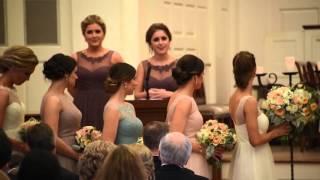 Ryan and Sarah Mcalister wedding ceremony