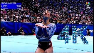 Hezly RIVERAFloor 2024 US WAG Olympic Team Trials D2 (NBC.4K)