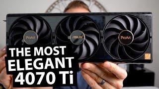 Asus ProArt 4070 Ti OC Unboxing, Review & Benchmarks