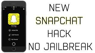 NEW Snapchat Hack FREE! (No Jailbreak) -Location Spoofing, Save snaps, Unlimited snap views!