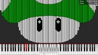 Dark MIDI - SUPER MARIO BROS UNDERGROUND THEME
