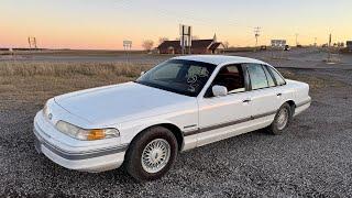 I Bought a Hurricane Flooded 11k Mile 1992 Ford Crown Vic Will it Run and Drive?