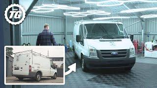 FILTHY Ford Transit DEEP CLEAN - First Wash In Over A Year | Top Gear Clean Team