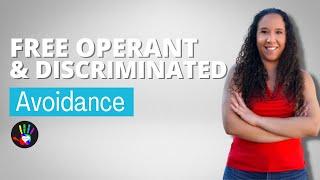 Free Operant v. Discriminated Avoidance (bcba exam study) (bcba exam prep)