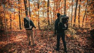 Taking Our Dad Backpacking - PEAK Fall At Red River Gorge | 4K