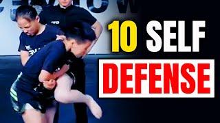 10 Amazing Self Defense Techniques| How To Protect Yourself?!