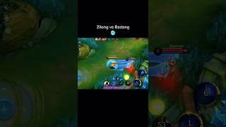  Zilong vs Badang #zilong #badang #mobilelegends #mlbb #outplayed #shorts @Jheayn #wtf