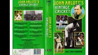 John Arlott's Vintage Cricket [VHS] (1988)