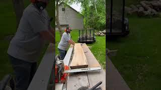 This Spalted Maple Log Was Hiding Art Inside  Chainsaw Milling!