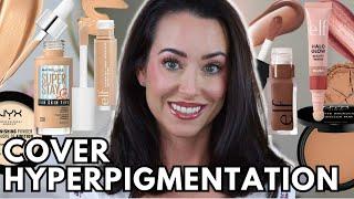 MAKEUP TO COVER HYPERPIGMENTATION & MELASMA (WITHOUT LOOKING CAKEY!)