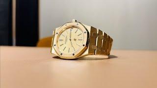 AP Royal Oak "Jumbo" Extra Thin Ref. 15202BA GOLDEN GRAIL!️