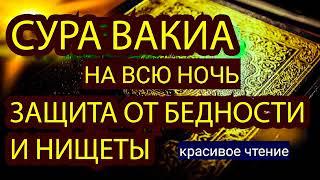 Сура Аль Вакиа" каждую ночь, богатство и успех, очень помогает Ин Ша Аллах !!