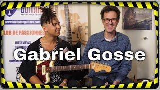 Gabriel Gosse, interview guitare à la main pour presenter son superbe album "Flow"