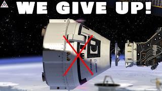 Boeing Starliner Disaster! NASA Is Giving Up... and Realized SpaceX Better...