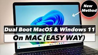 How To Dual Boot Windows 11 & MacOS On MAC || Install Windows 11 On MAC (INTEL ONLY)