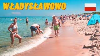 WŁADYSŁAWOWO BEACH WALK / WŁADYSŁAWOWO PLAŻA POLAND, SUMMER 2023 I 4K60FPS