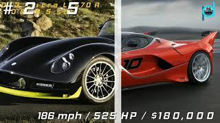 50 FASTEST ACCELERATING CARS