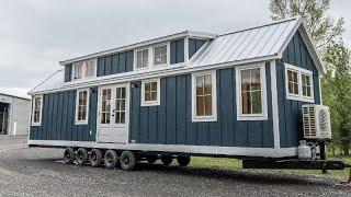 Absolutely Gorgeous Bunkhouse Tiny House by Timbercraft Tiny Homes