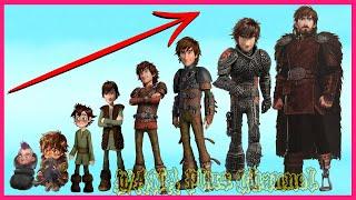 How To Train Your Dragon 3 Characters GROWING UP EVOLUTION @WANAPlus