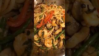 Stir-Fried Spicy Udon: Daddy-cook-4-daughter  #viral #homemade #homecook #noodles #