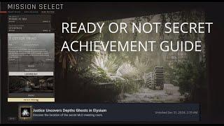 Ready or Not Dark Waters DLC Secret Achievement Guide