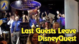 DisneyQuest Doors Closed, Last Guests Leave for Final Time at Disney Springs