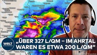 HOCHWASSER: Bayern und Sachsen! "Über 320l/qm – das, was bei uns in einem halben Jahr fällt"