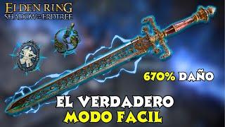 Elden Ring Build Espada de la Noche y la Flama - La Espada mas BRUTAL de Elden Ring después del DLC