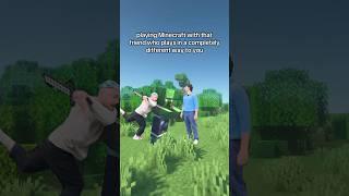 We have different visions for this world… #comedy #videogames #minecraft