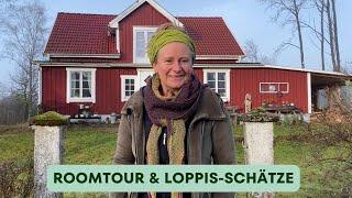 Das rote Haus im Wald - So wohnen wir in Schweden - Roomtour durch unser Waldhaus