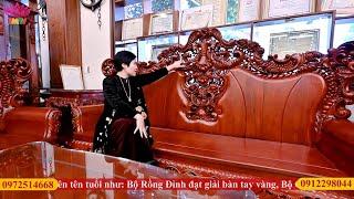 Đồ Gỗ Đồng Kỵ: Bộ Bàn Ghế Hoàng Gia Làm Bằng Gỗ Xịn Đẹp Nhất Việt Nam Hôm Nay | Đồ Gỗ Hướng Mai