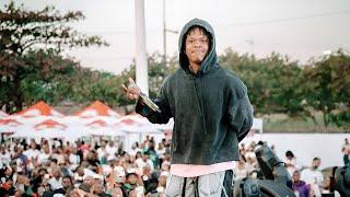 NASTY C PLAYS A NEW SONG at Fiends Of Amstel