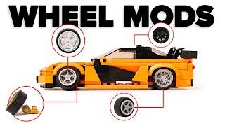 10 Wheel  MODS you can do to your LEGO CAR Right now! | CAMBER