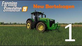 Farming simulator 19-new Bartelsagen /žně /timelapse 1#