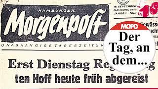 # 70 Der Tag, an dem ... Die Hamburger Morgenpost zum ersten Mal erschien